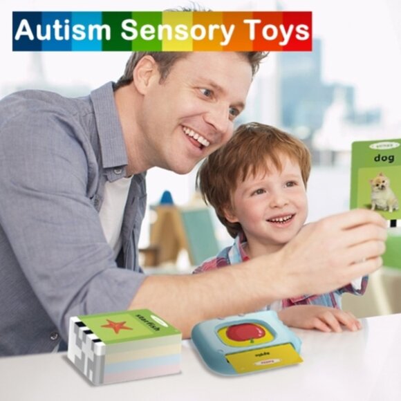 Pocket Flash Card Device- Sight Words- Speech Therapy Learning Tool- Sensory Toy - Picture 10 of 12